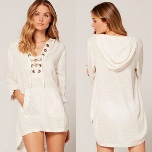 L*Space Love Letters Tunic Swim Cover Dress
